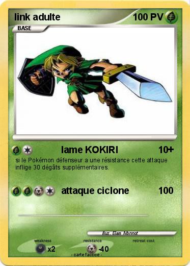 Pokemon link adulte