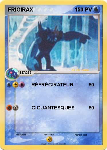 Pokemon FRIGIRAX