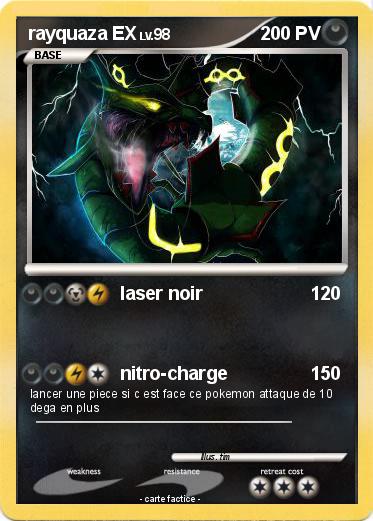 Pokemon rayquaza EX