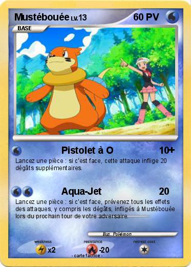 Pokemon Mustébouée
