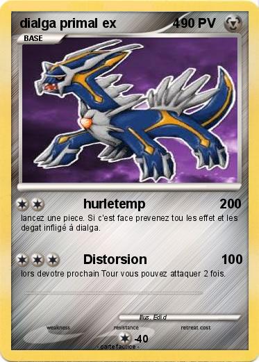 Pokemon dialga primal ex                4