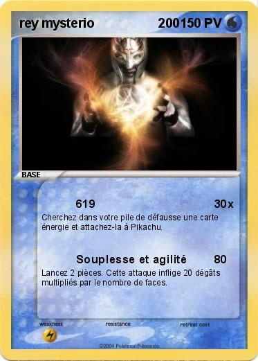 Pokemon rey mysterio                  200