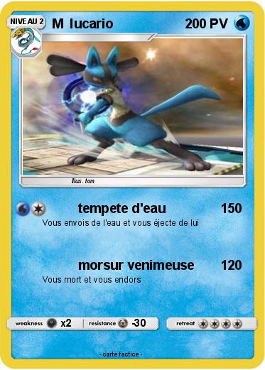 Pokemon M  lucario