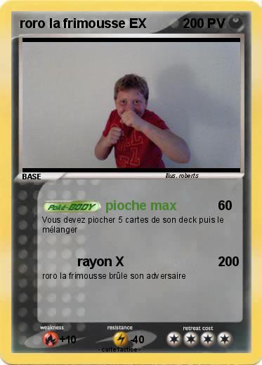 Pokemon roro la frimousse EX