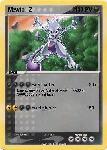 Pokemon Mewto   Z