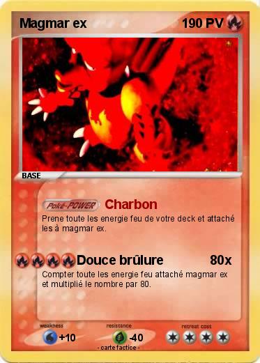Pokemon Magmar ex