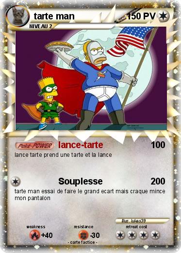 Pokemon tarte man
