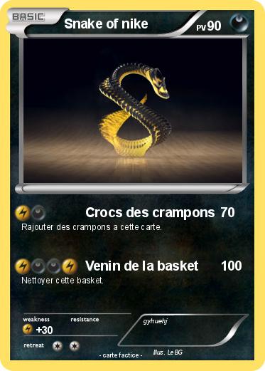 Pokemon Snake of nike