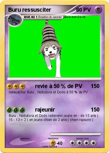 Pokemon Buru ressusciter