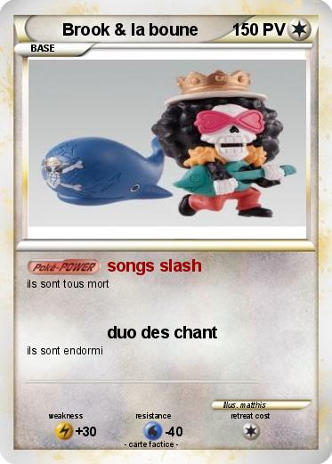 Pokemon Brook & la boune