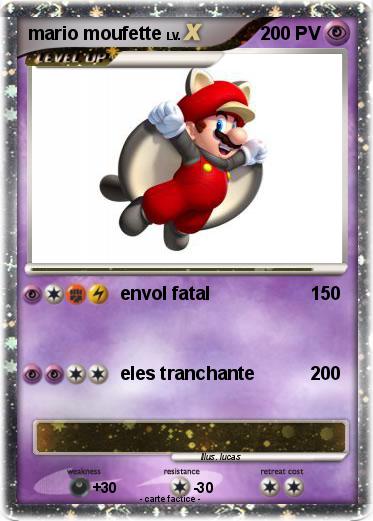Pokemon mario moufette