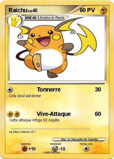 Pokemon Raichu