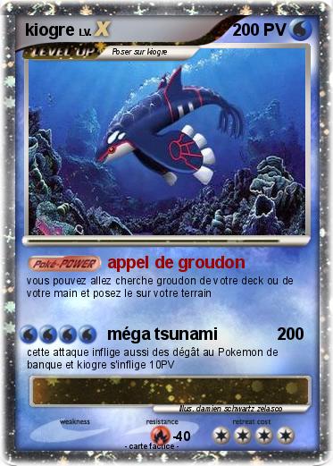 Pokemon kiogre