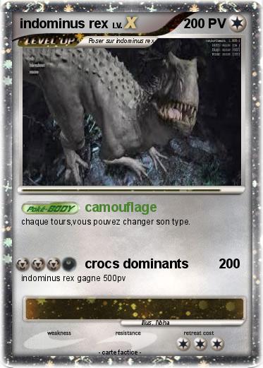 Pokemon indominus rex