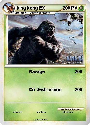 Pokemon king kong EX