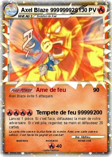 Pokemon Axel Blaze 999999929