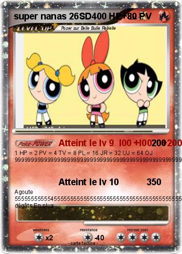 Pokemon super nanas 26SD400 HP+