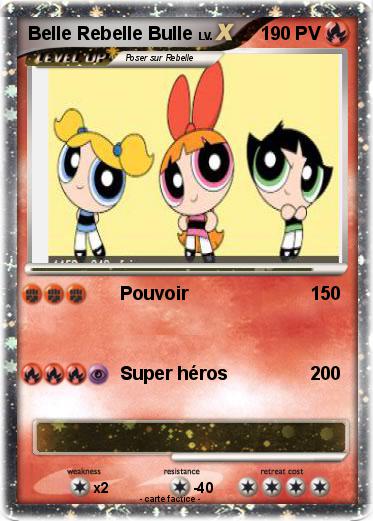Pokemon Belle Rebelle Bulle