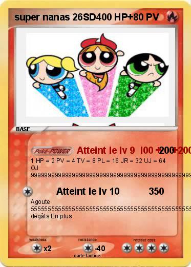 Pokemon super nanas 26SD400 HP+