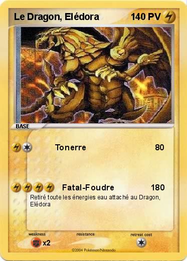 Pokemon Le Dragon, Elédora