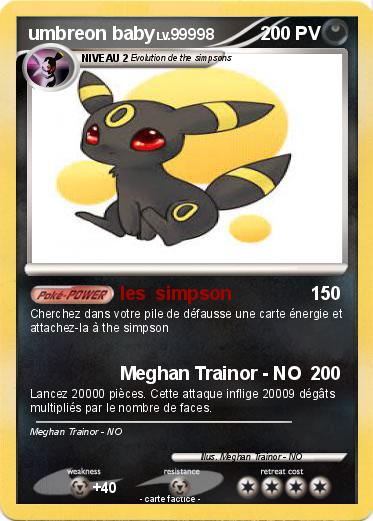 Pokemon umbreon baby