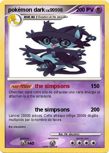 Pokemon pokémon dark