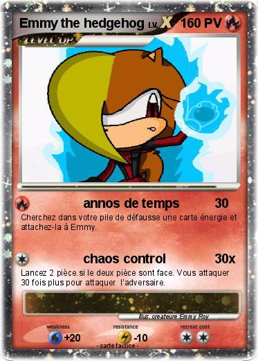 Pokemon Emmy the hedgehog
