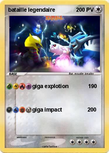 Pokemon bataille legendaire