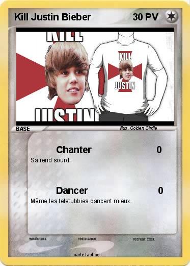 Pokemon Kill Justin Bieber