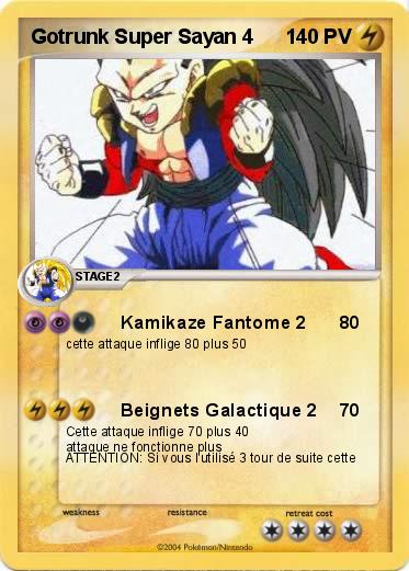 Pokemon Gotrunk Super Sayan 4