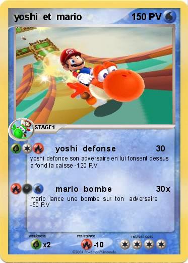 Pokemon yoshi  et  mario