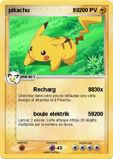 Pokemon pikachu                            89