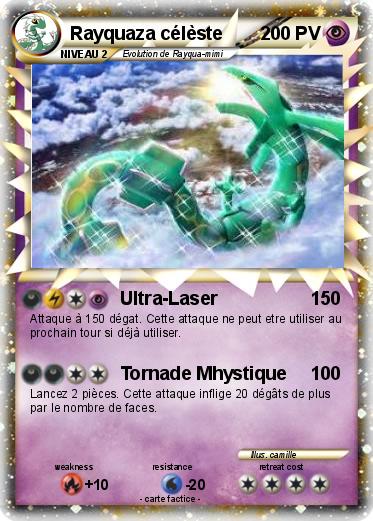 Pokemon Rayquaza célèste