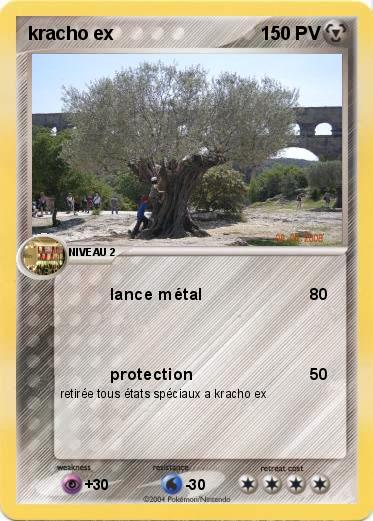 Pokemon kracho ex