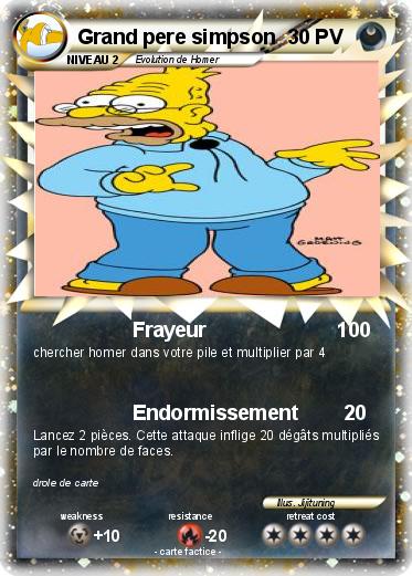 Pokemon Grand pere simpson