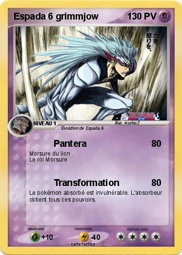 Pokemon Espada 6 grimmjow