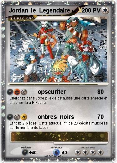 Pokemon Jordan  le  Legendaire