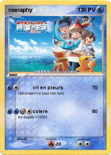 Pokemon manaphy