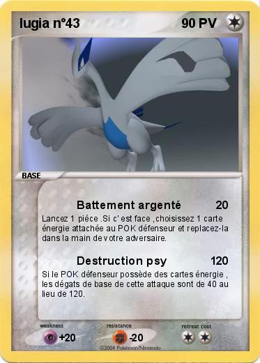 Pokemon lugia n°43