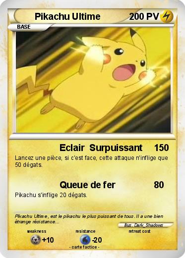 Pokemon Pikachu Ultime