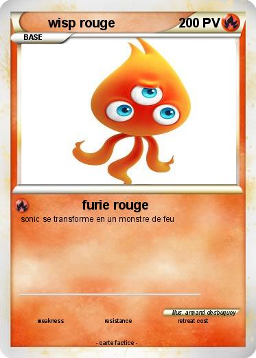 Pokemon wisp rouge