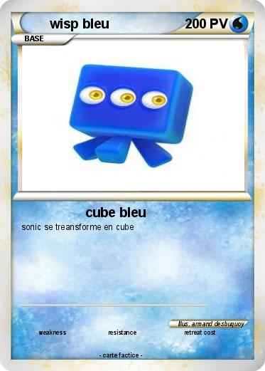 Pokemon wisp bleu