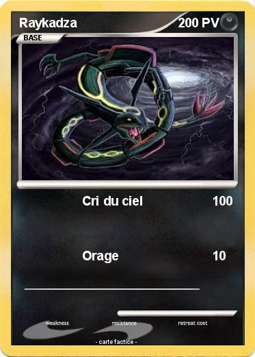 Pokemon Raykadza