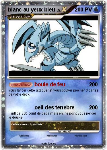 Pokemon blanc au yeux bleu