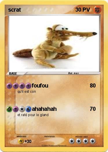 Pokemon scrat