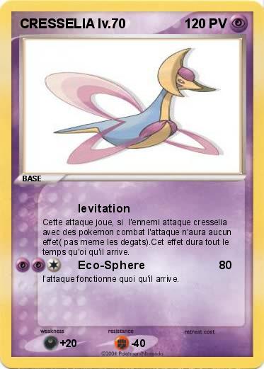 Pokemon CRESSELIA lv.70