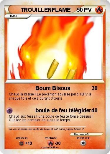 Pokemon TROUILLENFLAME