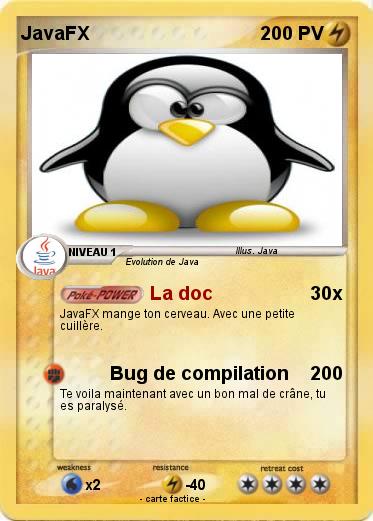 Pokemon JavaFX