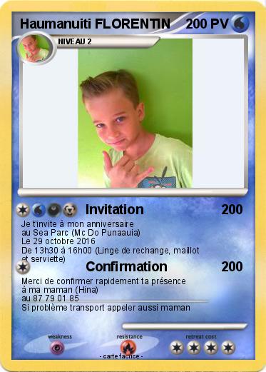 Pokemon Haumanuiti FLORENTIN