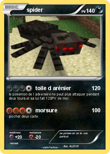 Pokemon spider